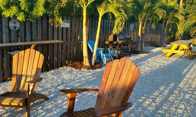 Grove City Hütte | Sonnenuntergang Blick auf Lemon Bay - Duplex-Eigenschaft - Seahorse Cottage