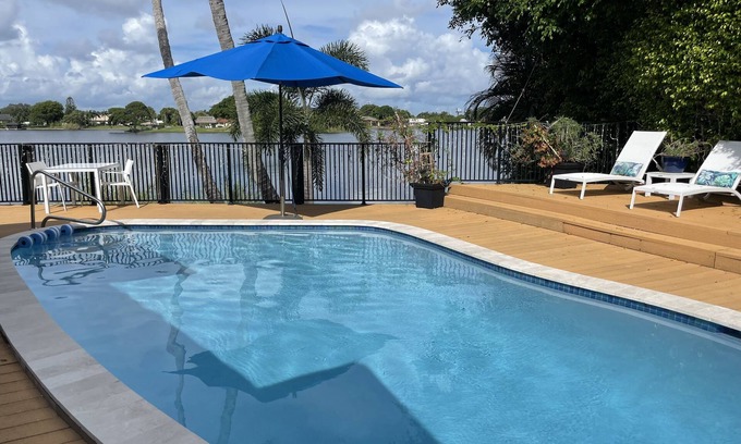 Lake Ida Shores Haus | SUNSETS WOW - "Tanzende Lichter am Lake Eden" Waters, Breezes & Infinity Pool beheizt