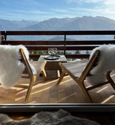 Anzere Wohnung | Superbe studio Anzère, rénové, au pied des pistes