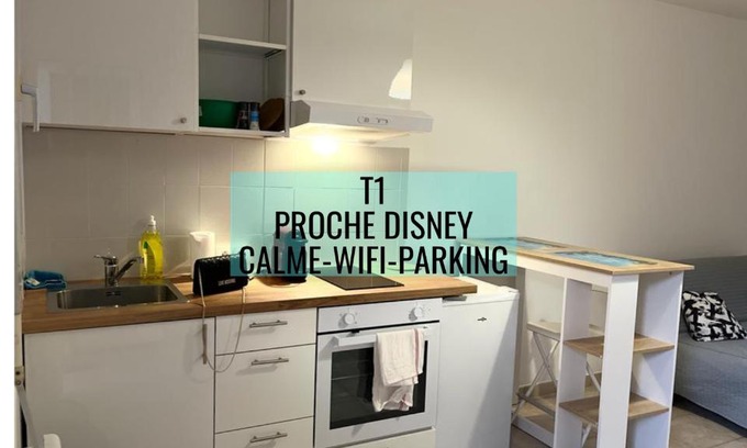 Champs-sur-Marne Wohnung | Superbe studio proche Disney