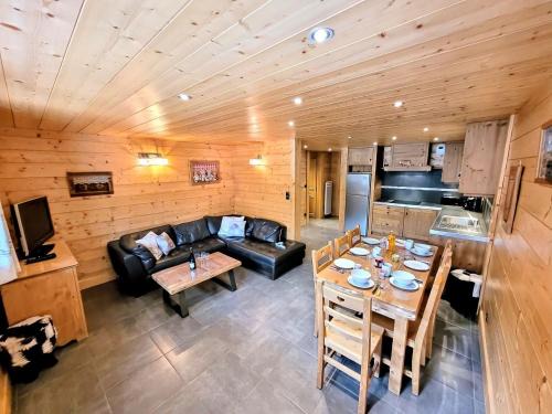 Les Gets Wohnung | Superbe T3 + cabine au centre des Gets, proche pistes, 7 pers, 4⭐, Wifi, équipements complets - FR-1-598-83