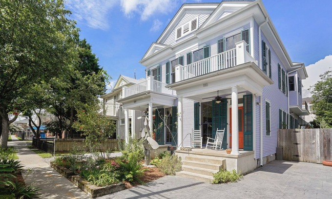 Touro Haus | Sweet, historic 4BR w/ private YARD & porches in safe Uptown area - WalkScore 93