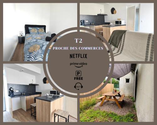 Langon Wohnung | T2 à proximité des commerces - 1 à 4 pers -
