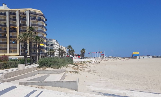 La Cote Radieuse Wohnung | T2 5e Etage. VUE Mer. Direct Plage. Climatise