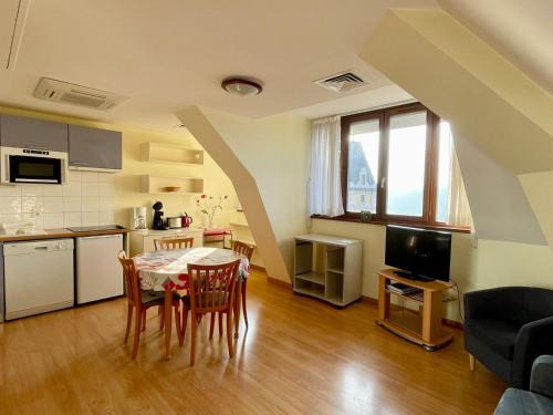 Aix-les-Bains City Center Wohnung | T2 calme, vue ville et lac, animaux admis, parking et climatisation - FR-1-555-42