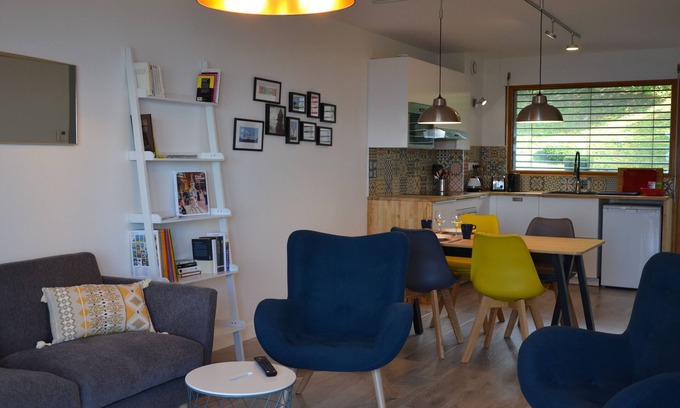 Evian-les-Bains Wohnung | Appart T3 - herrliche Aussicht auf den See, nahe der Innenstadt, Thermalbäder, Pier