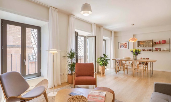 Centro Wohnung | Teresa - atemberaubende Wohnung für 4 Personen im Stadtzentrum von Malaga