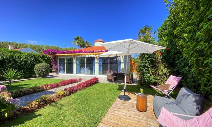 Ribeira Grande Haus | Casa da Ribeira Cottage, wo Sie mit Ihrer Familie und Freunden entspannt werden kann.