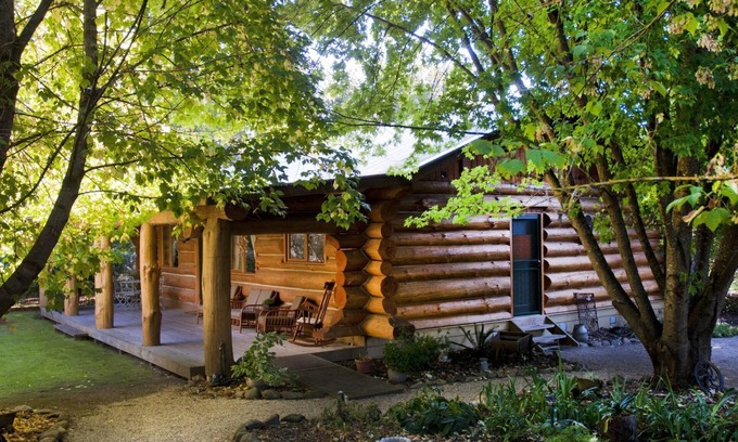Porepunkah Kabine | Tewksbury Lodge - Authentic Log Cabin