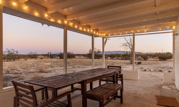 Twentynine Palms Haus | That Desert House - Hot Tub, Privacy & Desert Views! 3 Bedroom Home by RedAwning