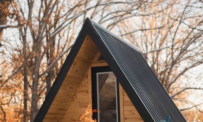 St Croix Falls Haus | The A-Frame at Big Rock Creek – A Scenic Retreat on White Oak Ridge