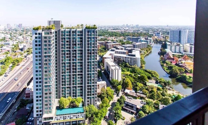 Phra Khanong Nuea Wohnung | The Base Park West - Bangkok Sukhumvit 77