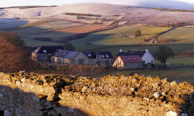 Aberlour Hütte | Das Castle Bothy, eine Unterkunft zur Selbstverpflegung neben dem historischen Auchindoun Castle