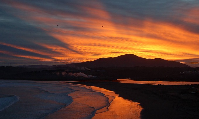 Concon Wohnung | Das Krähennest mit Blick auf den Pazifik, Con Con, Chile.