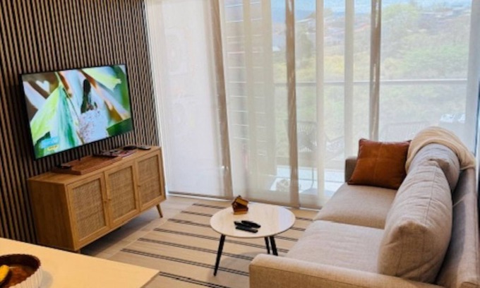 San Jose Wohnung | The Dorian-Luxurious Chic 1-Bdr Apt- AC,Gym,Pool,WiFi, Minutes from SJO Airport
