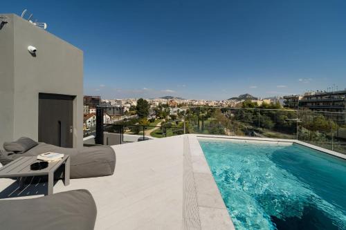 Thissio Wohnung | The HostMaster Skyline Pool Oasis Penthouse