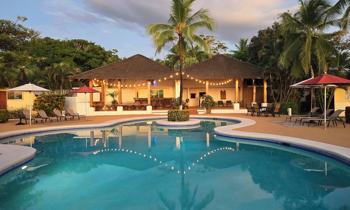 Junquillal Haus | The largest private BEACHFRONT estate, boasting 600ft of oceanfront views