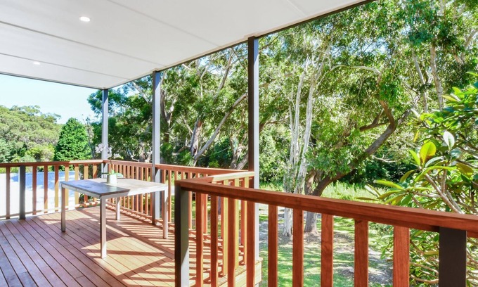Seal Rocks Haus | The Lazy Seal This newly renovated two storey four bedroom property offers modern, light and airy op