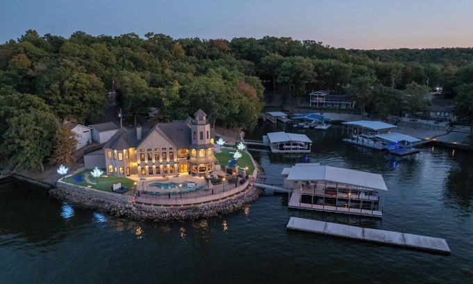 Osage Beach Haus | The Lighthouse - Amazing 7,000 SF Home - Private Heated Pool & Golf Course