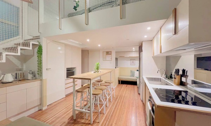 Brisbane Central Business District Wohnung | The New Yorker Loft | Brisbane CBD | Sleeps 5