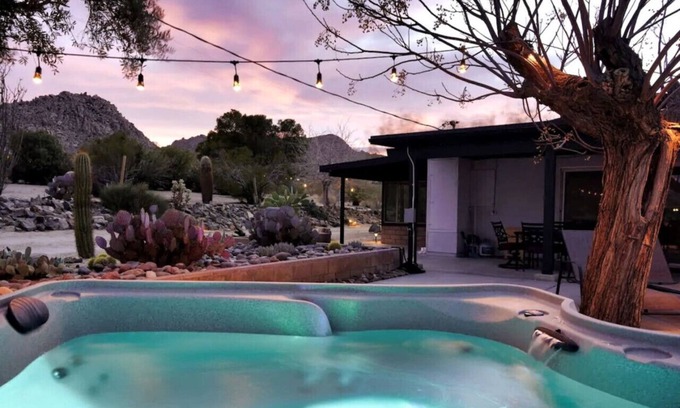 Panorama Heights Haus | The Outpost Joshua Tree: Hot Tub, GameRoom, JTNP