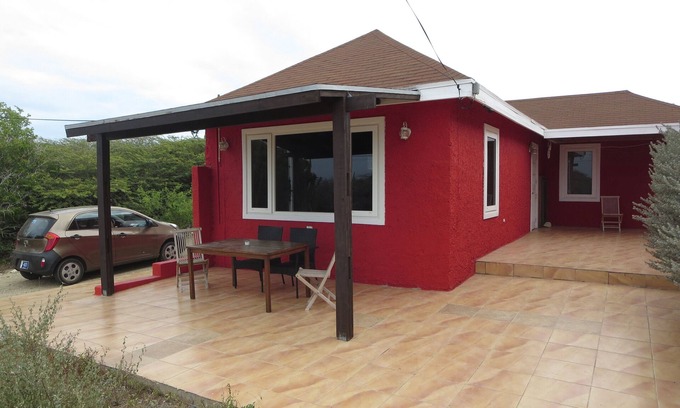 Sero Colorado Hütte | Das Rote Haus in Sero Colorado für Beach- Surf Kite und Tauchen Enthusiasten