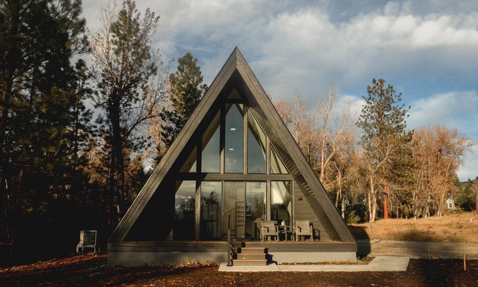 Stevensville Kabine | The Sapphire A-Frame in Stevensville, Montana