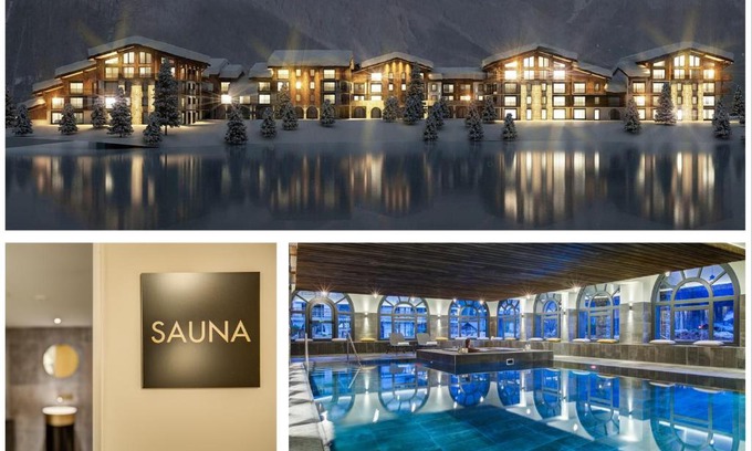 Chamonix-Mont-Blanc Wohnung | Thedrus luxury apt, swimming pool, SPA & more