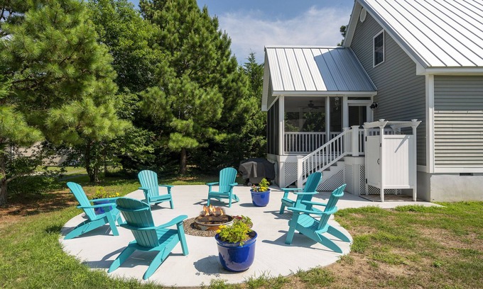 Chincoteague Haus | Diese 3 Schlafzimmer / 2 Badezimmer Schönheit wird Ihnen den Atem rauben!