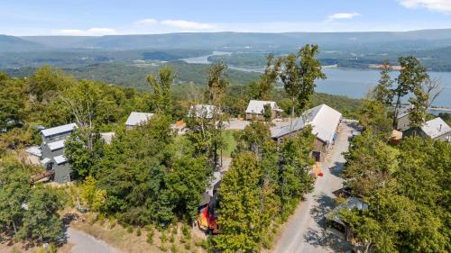 Bryant Haus | This is IT Cabin with a hot tub fire pit & indoor pool