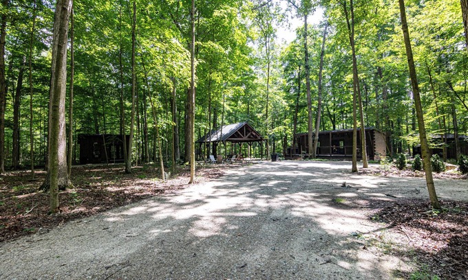 Dola Wohnmobilvermietung | Three Cozy Cabin Retreats nestled in nature