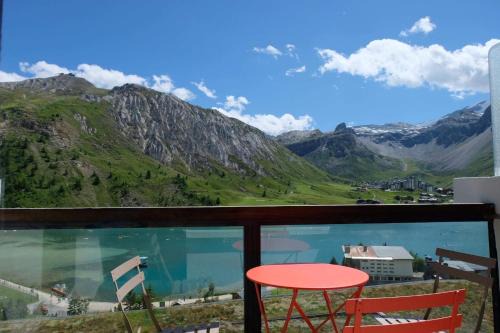 Tignes le Lac Wohnung | Tignes Joli Studio avec vue imprenable sur le lac
