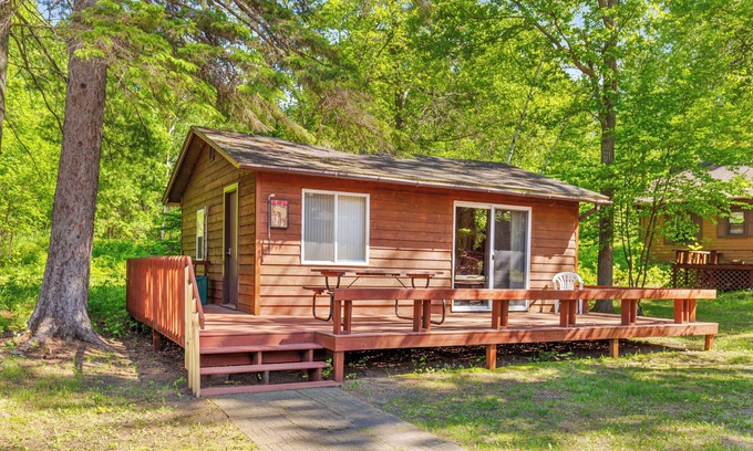 Park Rapids Haus | Timberlane Resort Cabin #10 | 2 Bed, 1 Bath