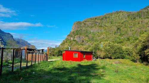 Llifen Skihütte | Tiny Cabaña para 2 personas en Llifén