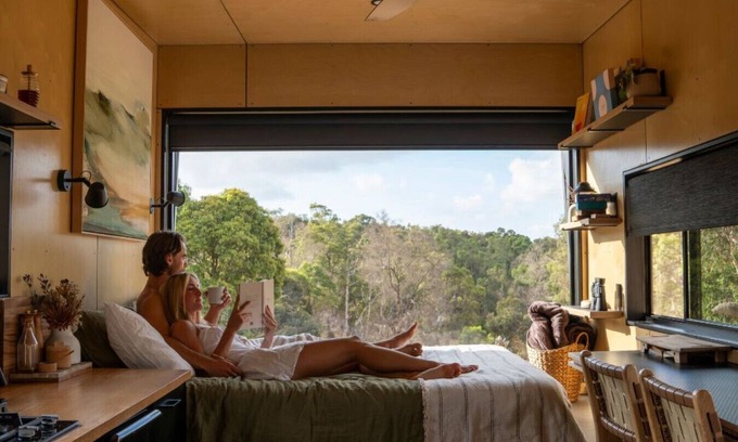 Keysbrook Kabine | Tiny Cabin Fiona in Serpentine