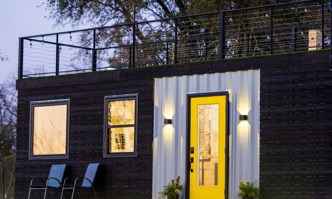 Waco Wohnung | Handcrafted Container Home in Waco