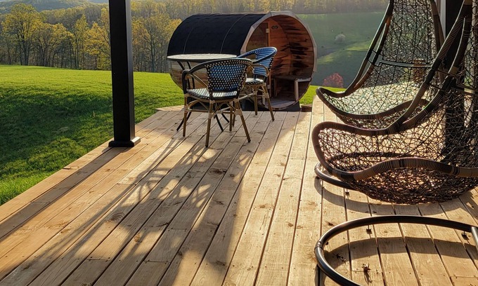 Baker Kabine | Tiny Escape w/ dry sauna & mountain views