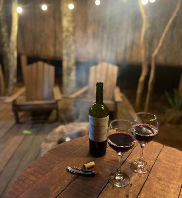 Caraa Kabine | Tiny House Guabiroba - ofurô de água termal - Trilha do Mato