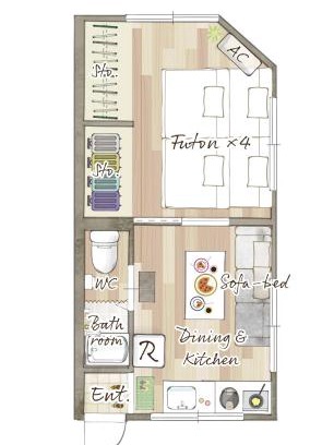 Kitakoiwa Wohnung | tkm北小岩1丁目201