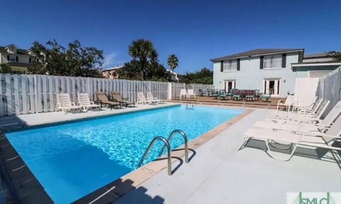 Tybee Island Haus | Tons of space, 8 bedrooms, private pool convenient beach access.
