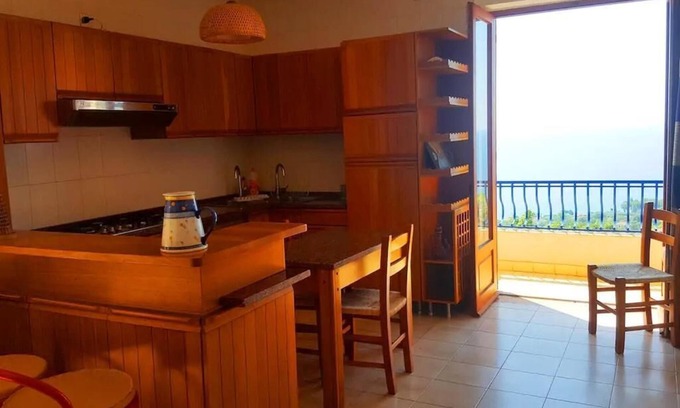 Joppolo Wohnung | Torre Wohnung mit herrlichem Meerblick