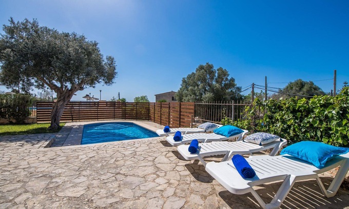 Costitx Skihütte | Townhouse Can Busca in Mallorca with pool