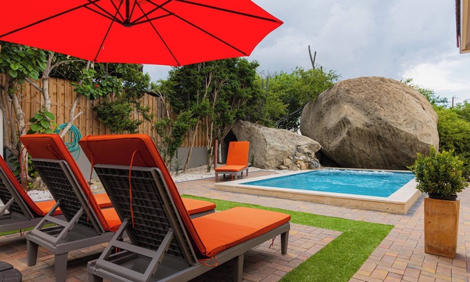Santa Cruz Villa | Tranquil 3BR Aruba Villa Escape w/ Pool, Gazebo & Car Near Waterpark