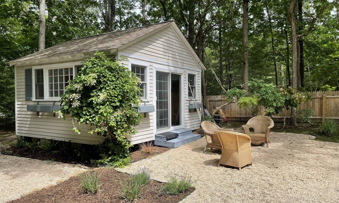 Sag Harbor Haus | Tranquil getaway just steps from Long Pond Trails and Sag Harbor Village.