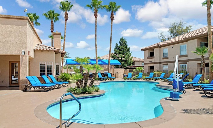 Las Vegas Hotel | Tranquil Suite w/ Balcony & Pool Access, Ideal for Relaxation After Vegas Nights