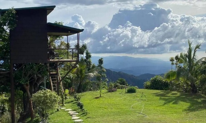 Jesus Haus | Treehouse on a Coffee Farm with Ocean View