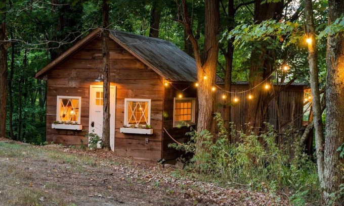 Salt Point Kabine | Treehouse With Outdoor Bathtub & Stream!