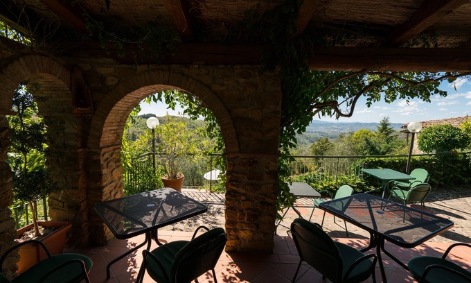 Gaiole in Chianti Wohnung | Toskanische FeWo grandioses Panorama, privater Pool, WLAN, Natur pur, Erholung