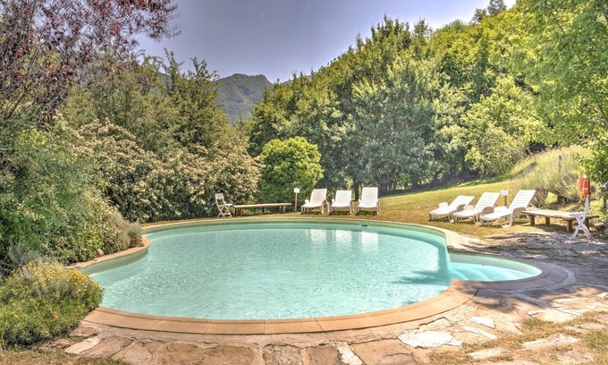 San Godenzo Haus | Rustikales Ferienhaus mit Pool