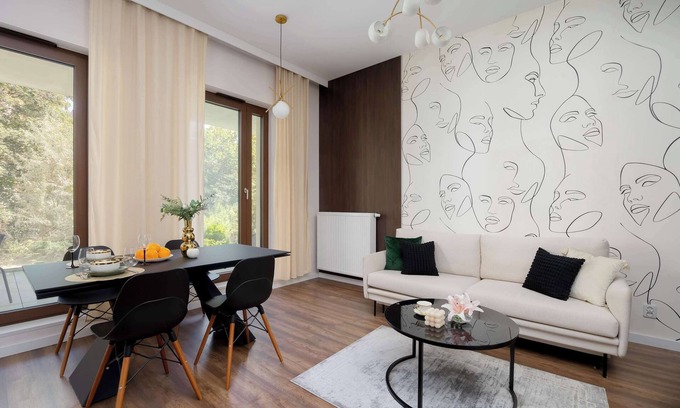 Srodmiescie Wohnung | Tuwima 48 | Łódź | Elegantes Studio | Smart-T